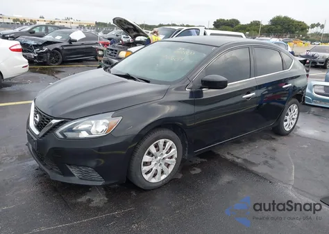 2017 Nissan Sentra Sv z USA, uszkodzony, nr VIN 3N1AB7AP5HL696214